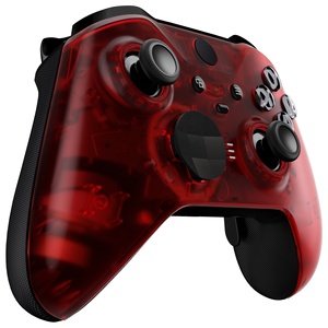 Kerangka Depan Plat Muka Pengganti Merah Jernih untuk Kontrol Xbox One untuk Penutup Casing Pengendali Seri Elite 2 - Product Image 4