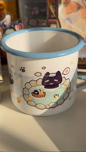 Taza Esmaltada con Logo, Regalo para Graduación de Jardín de Niños, Temporada de Graduación, Pintada a Mano, con Foto Impresa, Anticaída, Aislamiento al Vacío, con Asa - Product Image 4