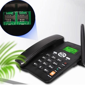 โทรศัพท์ตั้งโต๊ะไร้สาย GSM แบบ 2 ซิม พร้อมวิทยุ CE/FM รุ่น 6588 GSM FWP - Product Image 2