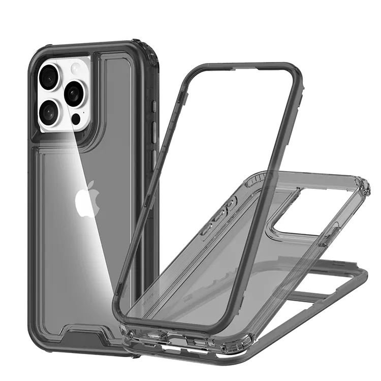 Funda de teléfono inteligente para iPhone 15 Pro Max Accesorios para teléfono móvil para iPhone 11 12 13 14 Pro Max 360 Funda