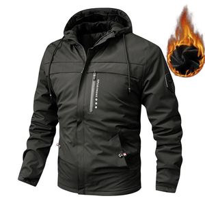 Blouson Bomber Homme Hiver Automne 6 Couleurs, Coupe-Vent, Imperméable, Respirant, Chaud, avec Poches, pour Activités de Plein Air, Camouflage, à Capuche, Vente en Gros - Product Image 2