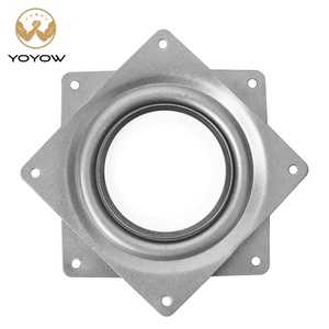 4 Inch Iron Full Ball Bearing Modern <b>Swivel</b> Plate Lazy Susan 360 Degree Free Spin Living Room Dining Furniture Hardware - Product Image 1