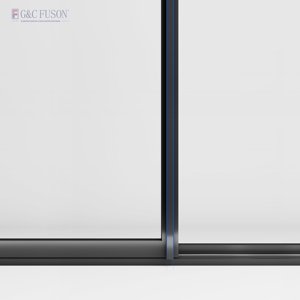 Fuson Úc Tiêu Chuẩn Dễ Dàng Cài Đặt Gỗ Tiết Lộ Ban Công Nhà Bếp Nhôm Trượt Cửa Sổ Với Màn Muỗi Cho Nhà - Product Image 6