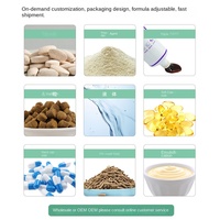 Poudre de lait pour animaux de compagnie, chien et chat, lécithine, chondroïtine, calcium, DHA, huile de saumon, probiotiques, vitamines, comprimés pour la santé des articulations, OEM