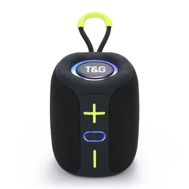 ขายร้อน T&G TG-658 กลางแจ้ง USB พลังงานสูง 8W ลําโพงเบสหนักไร้สายเดสก์ท็อปแบบพกพาสมาร์ทลําโพงมินิ