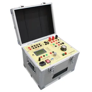 HuaZheng Single Phase Relay Tester Otomatis Relay Test Machine Set Tes Relay Injeksi Arus Sekunder