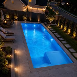 Piscina de Natación Comercial de FRP, Piscina Prefabricada de Alta Resistencia a la Tensión para Gimnasios Comerciales - Product Image 1