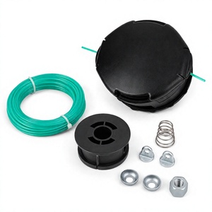 Kit de remplacement de tête de <span class=keywords><strong>coupe</strong></span> avec <span class=keywords><strong>bobine</strong></span> de fil et écrou à ressort pour débroussailleuse - Product Image 1