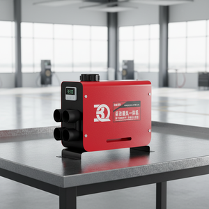 Radiateur de chauffage diesel universel BAIQUE 12V/24V/36-100V en aluminium pour camions, fourgonnettes et caravanes - Nouvelle version de modernisation/amélioration - Product Image 1