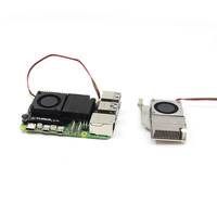Ventilador con Disipador de Calor Activo y Velocidad Ajustable para Raspberry Pi 5