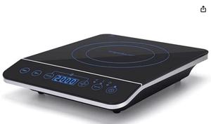 Cuisinière à <span class=keywords><strong>induction</strong></span> portable certifiée GS 2000W, <span class=keywords><strong>plaque</strong></span> chauffante électrique à brûleur unique, cuisinière <span class=keywords><strong>de</strong></span> comptoir 220V - Product Image 4