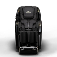 Fauteuil de massage pliable portable pour le corps entier, massage simulé par la main humaine 4D, conception avec airbag, expédition le lendemain depuis l'entrepôt américain