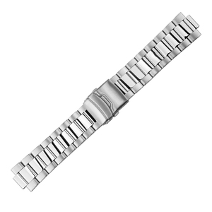 Bracelet de montre en acier inoxydable 316L avec fermoir déployant, bracelet à maillons pour accessoires de poignet unisexe - Product Image 2