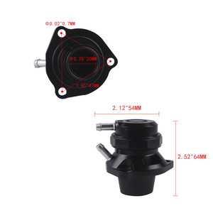 Kit de válvula de descarga CRASTP para motor BMW N20 2.0, adaptador de aluminio con manguera y accesorios de montaje - Product Image 3