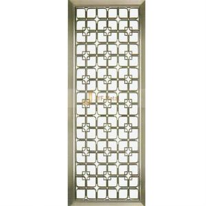 M129 Modern Design Customized Restaurant Room Divider Stainless Steel Decorative <b>Screens</b> with Laser Cut Coated Metal Offices - Product Image 4