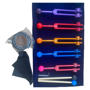 Juego de diapasones de ocho piezas: 126.22, 136.1, 141.27, 172.06, 194.18; incluye bloque de activación y bola de masaje. - Product Image 5