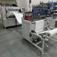 Équipement de plissage semi-automatique industriel de type couteau pour médias filtrants