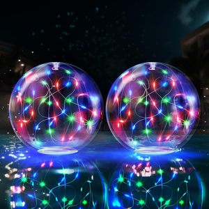 Inflatable <b>Led</b> Lighting <b>Ball</b> Pvc Waterproof Ip68 Swimming Pool Float Light - Product Image 1