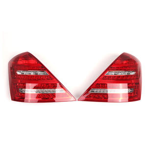 Luces traseras LED Mercedes-Benz Clase S 2007-2013 W221, izquierda y derecha, rojas. - Product Image 1