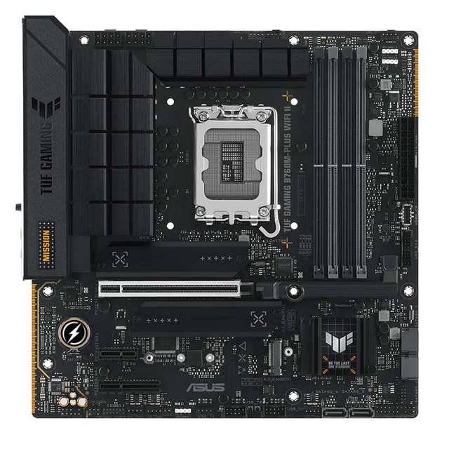 TUF GAMING B760M-PLUS WIFI II Motherboard Intel B760 LGA 1700 PCIe 5.0 Double Channel Desktop Integrated Graphics Motherboard