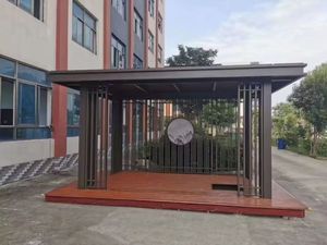 איכות גבוהה בסגנון מודרני פטיו אלומיניום פרגולה חיצונית enclosure מחיר תחרותי חדר שמש עמיד למים תכונות חיצוני - Product Image 5