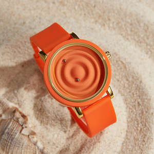 Lp169 Nuovo <span class=keywords><strong>Design</strong></span> Orologio da Polso Sportivo da Uomo con Cuscinetti a Sfera Magnetici Fluttuanti, Minimalista e Alla Moda, in Silicone - Product Image 5