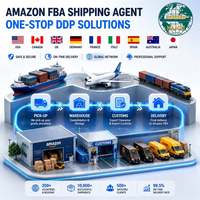 Agente de Envíos de Amazon FBA en China, Soluciones DDP Integrales para EE. UU., Canadá, Reino Unido, Alemania, Francia, Italia, España, Australia, Japón, Transporte Marítimo, Aéreo y Ferroviario