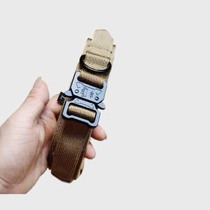 New Protective 2025 Hochwertiges, verstellbares, taktisches Nylon-Hunde halsband aus Nylon, bunt mit stabilem Steuer griff - Product Image 6