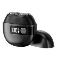 Hochleistungs-Rotations-Vibrations-Doppelklingen-Elektrorasierer IPX7 USB-Aufladbar für Männer |   Deutscher Gesichtsrasierer |   Hotel RV