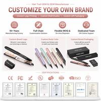 Lisseur ionique Torlin électrique professionnel à chauffage PTC pour cheveux épais, idéal pour salons de coiffure et usage domestique