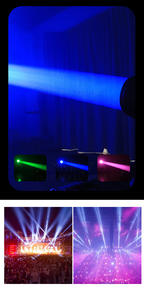 Cabeza Móvil Beam de Alto Brillo de 250W | Lámpara Ultra Nítida de 250 <span class=keywords><strong>W</strong></span> para Equipos Profesionales de Conciertos, Teatros, Discotecas, Bodas y Hoteles - Product Image 6