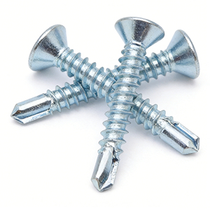 Bibo Yaente Factory M4.2 Hardened Galvanized Steel <b>Flat</b> Countersunk Head Self-drilling Self-tapping Drill Tail <b>Screw</b> Metric Size - Product Image 4