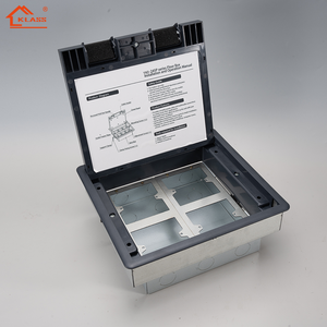 Sistema <span class=keywords><strong>a</strong></span> pavimento rialzato scatola sotterranea presa elettrica servizio Box piano <span class=keywords><strong>8</strong></span> modulo 45*45mm può installare 3 * EU presa - Product Image 5