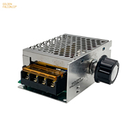 Régulateur de tension électronique SCR monophasé 220V 4000W 4 KVA SVC, contrôleur de vitesse, thermostat