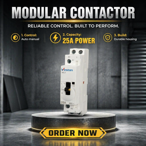 Casas modulares Aire acondicionado 1NO <span class=keywords><strong>NC</strong></span> 25A Manual 2 Pole AC Contactor - Product Image 1
