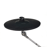 Kit de Cymbales Électroniques Professionnelles Cozy Drum 12/14/16 Pouces Double Triple Zone Hi-Hat Splash Crash Ride Brillant