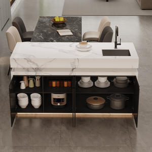 Comptoir <span class=keywords><strong>en</strong></span> marbre réglable <span class=keywords><strong>de</strong></span> qualité supérieure <span class=keywords><strong>cuisine</strong></span> à café multifonctionnel à bas prix Bar salle à manger <span class=keywords><strong>Table</strong></span> d'îlot - Product Image 3