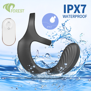 Вибратор-кольцо для пениса TT FOREST, двойное кольцо для мужчин, секс-игрушка для усиления эрекции - Product Image 2