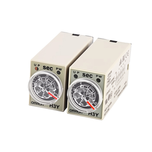Relais de temporisation à mise sous tension H3Y-2/H3Y-4, mécanique, portable, 8 broches/14 broches, usage industriel, minuterie 5A, 24VDC/220VAC - Product Image 1