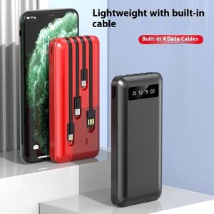 High-Capacity 5000mAh Waterproof 3-in-1 Portable Fast Charger 2 LED Lights Power Bank with <b>Micro</b> <b>USB</b> Input Interface - Product Image 4