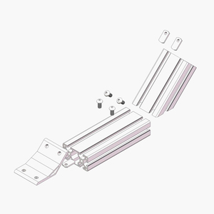 Produsen Cina 6145 msr penjualan baru 4 lubang di dalam sudut mendukung 3060 135 derajat konektor <span class=keywords><strong>6060</strong></span> untuk profil <span class=keywords><strong>aluminium</strong></span> 30 40 45 - Product Image 3