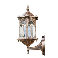 Applique murale extérieure LED rétro en aluminium E27, étanche IP65, pour jardin, porche, cour, style nordique vintage