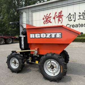 Kleine Elektrische Kiepwagen Voor Het Vervoeren Van Zand/Beton Op Bouwplaatsen, Kan Liften Ingaan, Flexibele Werking - Product Image 6