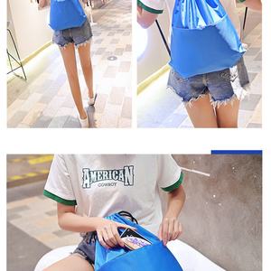 Sac à cordon en nylon promotionnel en solde, idéal pour le transport de ballons de football, sac à dos de sport, sac de sport d'extérieur, sac à cordon pour le basketball - Product Image 5