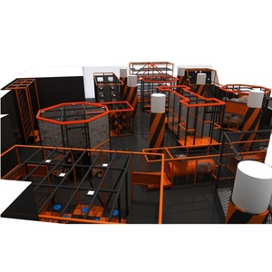 Trampolín de Parque de Atracciones interior para adultos, ninja tag, obstáculos, warrior, con precio de fabricación - Product Image 1