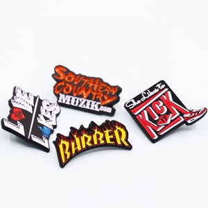 Épingle de revers personnalisée, Logo de l'entreprise, cadeau d'affaires, Souvenir, jeu en métal, en émail - Product Image 5