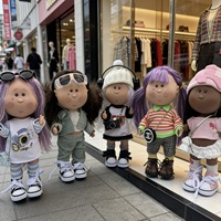 Muñeca de Peluche Hecha a Mano, Muñeca de Patata Rellena de Algodón PP, Regalo Creativo de Cumpleaños