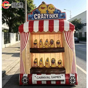 Juegos Inflables Deportivos 3 en 1 de 2.5x2x4mH Hechos a Medida para Alquiler en Fiestas con Soplador - Product Image 1