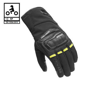 Befast WINTERLY CE Certificado Negro Amarillo Invierno Guantes de moto L - Product Image 1