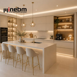 Modern Kitchen Island <strong>Wall</strong> Mounted Kitchen Furniture <strong>Cabinets</strong> High Gloss <strong>White</strong> <strong>Cabinets</strong> Kitchen <strong>Cabinets</strong> Sets in <strong>White</strong> - Product Image 4